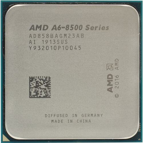 Процессор AMD  A6-8580 <3,8-4,0GHz, 2/2cores, Radeon R5, DDR4-2400, 65Вт> Bristol Ridge AM4