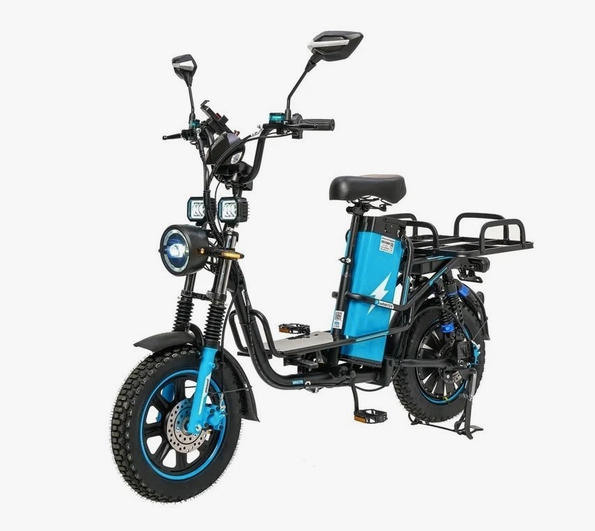 Электровелосипед Minako Monster 1.0 колеса 16'', 60V/20А, фэтбайк, до 80км на заряде