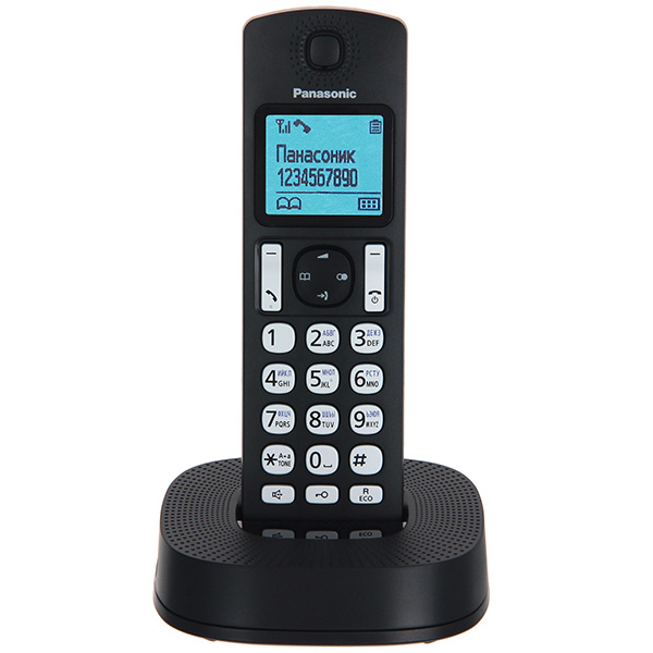 Р/Телефон Dect Panasonic KX-TGC310RU1 черный, Caller ID,АОН,дисп.монохром