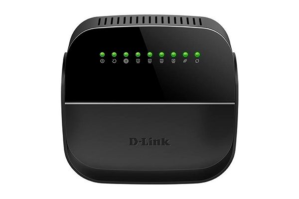 Модем D-Link DSL-2640U (R1A) внешний  ADSL2/2+,802.11g,firewall,Wi-Fi 1 ант, 4*LAN 10/100, сплиттер