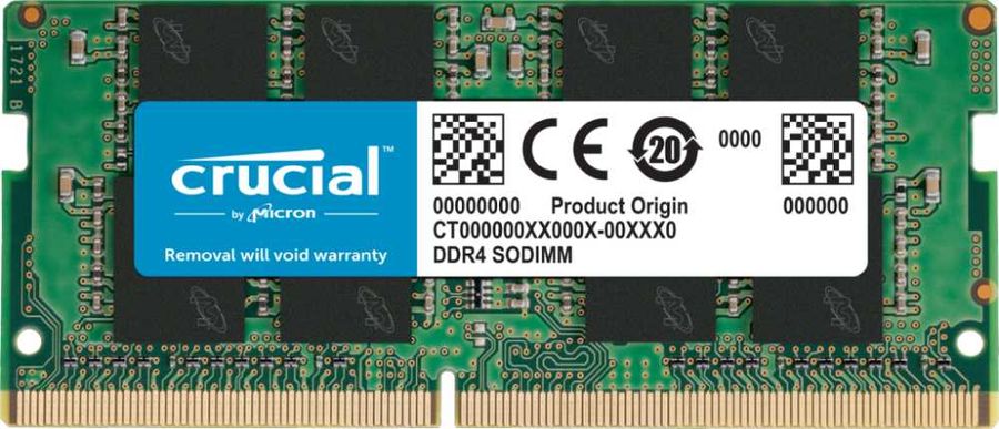Модуль памяти SODIMM DDR4_ 16Gb (PC4-21300) 2666MHz Crucial