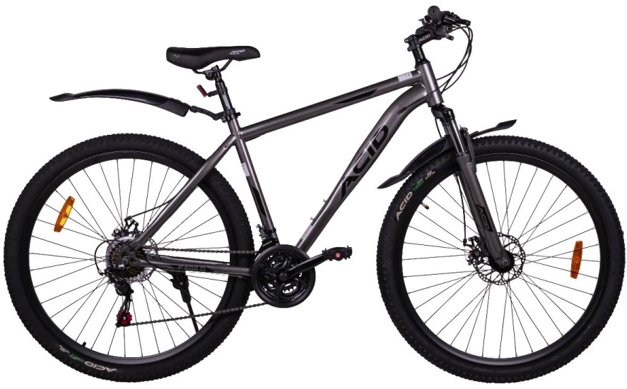 Велосипед ACID F 900 D (29"  21 ск. рост. 17") Gray/Black