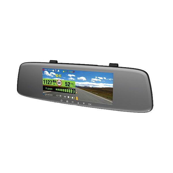 Видеорегистратор и радар-детектор Sho-Me Combo Mirror GPS