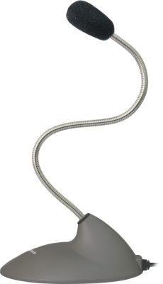Микрофон DEFENDER MIC-111 серый, кабель 1,5 м