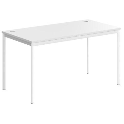 IMAGO-S Стол рабочий СП-3S, 1400x720х755 см, белый/белый, ЛДС 22 мм