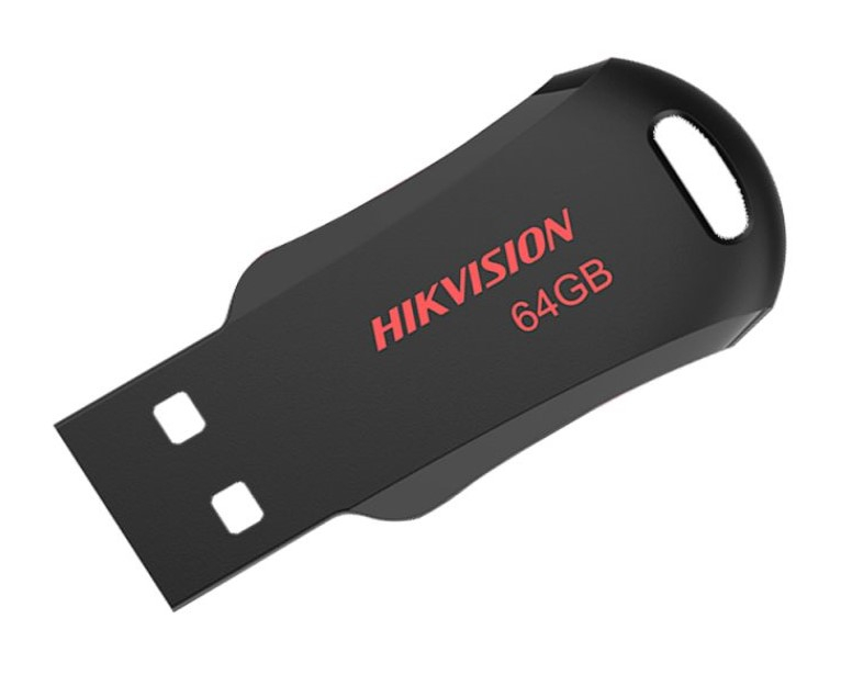 Флэш-память USB_ 64 GB Hikvision M200 HS-USB-M200R/64G USB2.0 черный