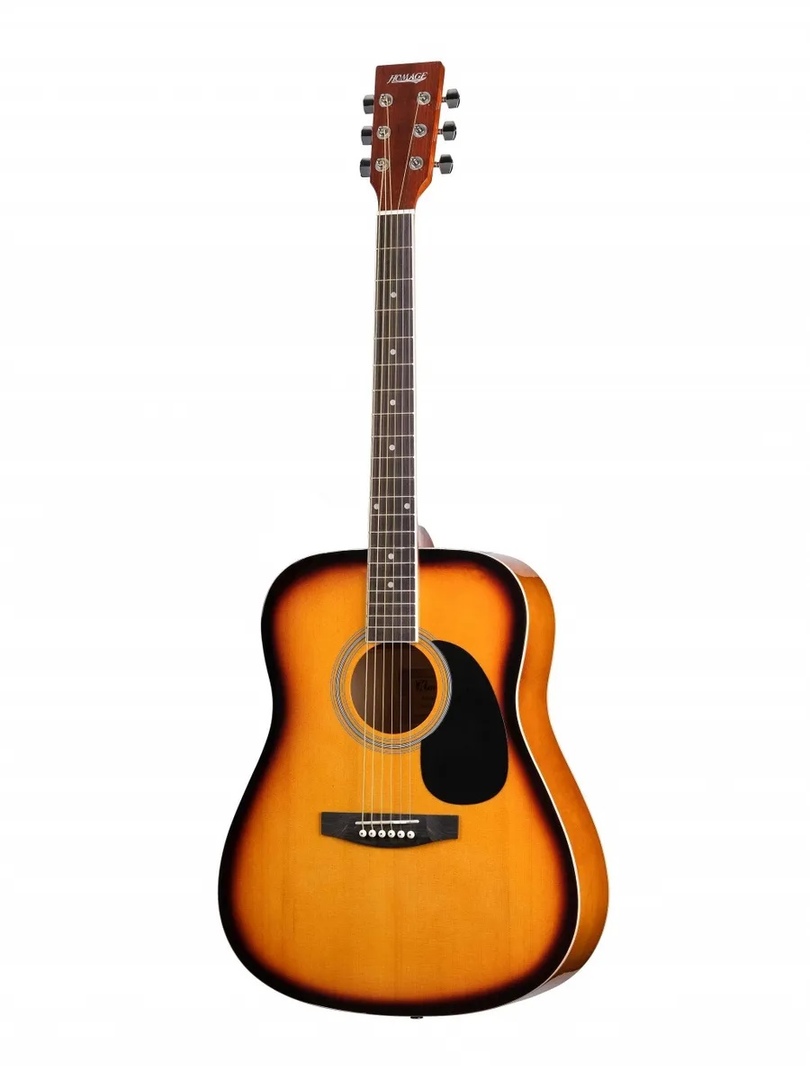 Акустическая фолк гитара LF-4110-SB <окантовка - пластик, цвет - санберст. HOMAGE>