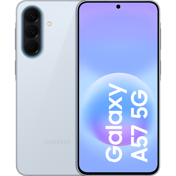 Смартфон Samsung SM-A576 Galaxy A57 8/128Gb синий <2SIM 6.7" 8х2.9ГГц 2340х1080 120Гц 50+12 And16>