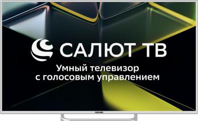 Телевизор 50" ASANO 50LU5011T SALUT SmartTV 4K Ultra HD/60Hz/DVB-T2/DVB-C/DVB-S2/USB/WiFi белый
