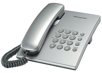 Телефон Panasonic KX-TS 2350RUS Silver