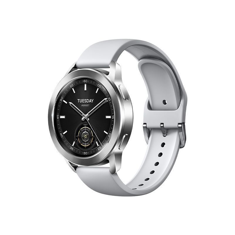 Смарт-часы Xiaomi Watch S3 (BHR7873GL) Silver <1,43" AMOLED 466Х466,BT5.2LE,GPS,GLONASS,SpO2,486мАч)