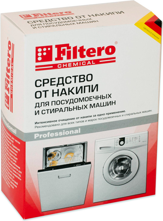 Filtero Средство от накипи СМ и ПММ, 200 гр, Арт.601