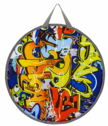 Ледянка мягкая круглая 45 см ТяниТолкай (Graffiti)