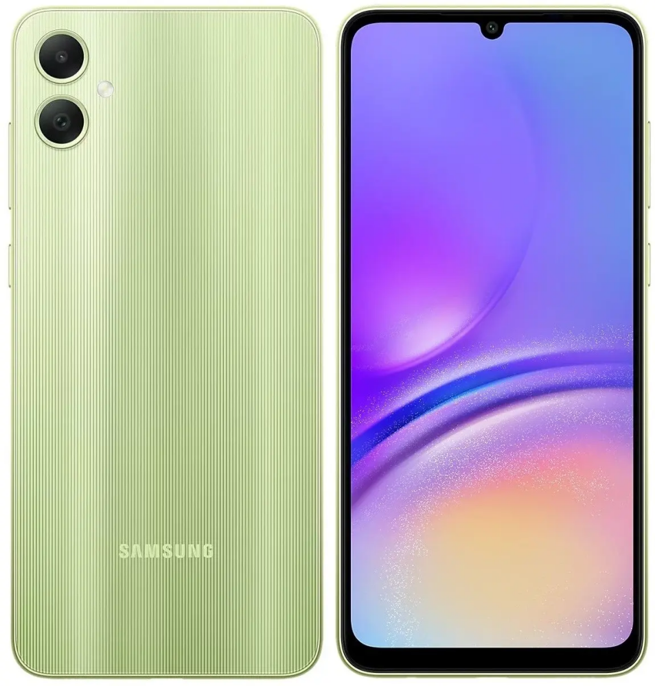 Смартфон Samsung SM-A055 Galaxy A05 4/64Gb зеленый<2SIM 4G 6.7" 8х2ГГц 1600х720 90Гц 5000 мАч And13>