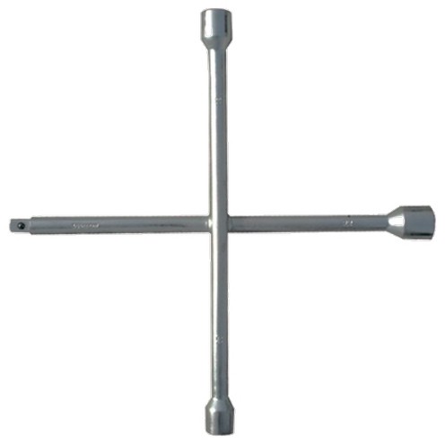 Ключ-крест баллонный Сибртех, 17 х 19 х 21 х 22 мм, толщина 14 мм