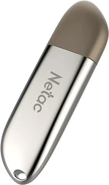 Флэш-память USB_ 16 GB Netac U352 <NT03U352N-016G-32PN>, USB3.2, металлическая плоская