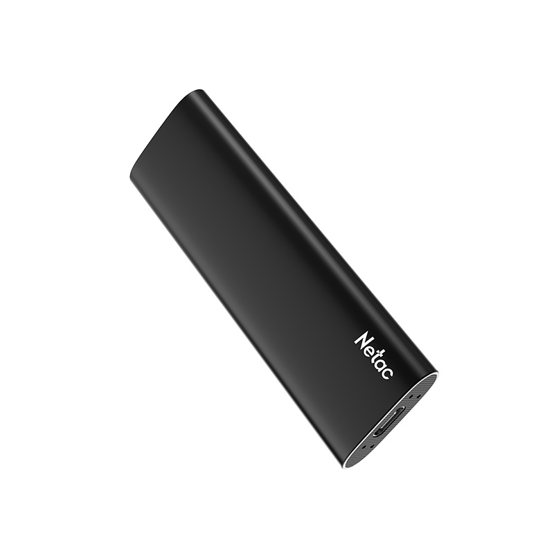 Внешний диск SSD_ 1Tb Netac Z SLIM <NT01ZSLIM-001T-32BK> (USB3.2, up to 520/480MBs, 100х29.5х9mm)