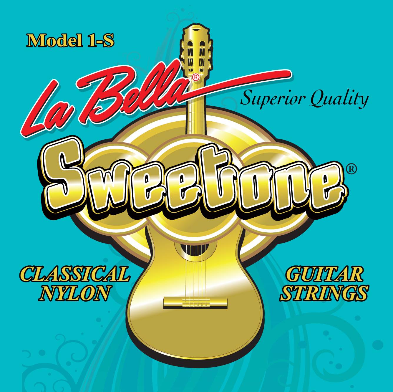 Струны нейлоновые для гитары La Bella 1S Sweetone