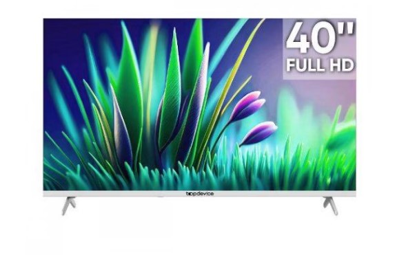 Телевизор 40" Topdevice TDTV40CN04FWE белый FULL HD/DVB-T2/DVB-C/DVB-S2/USB