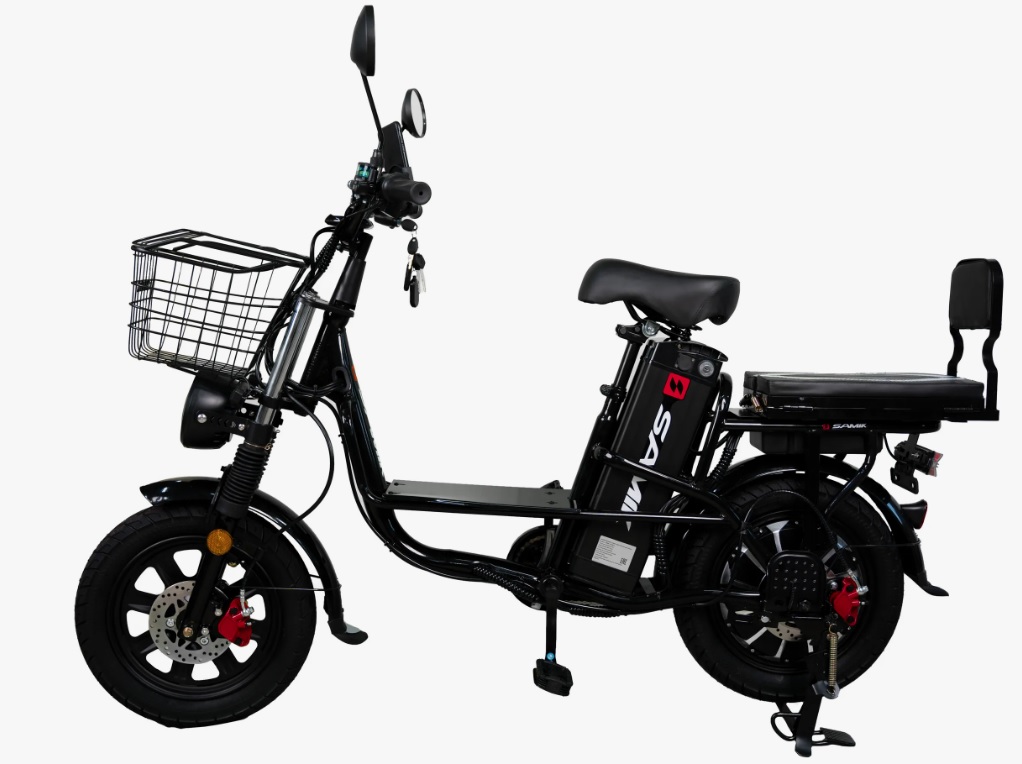 Электроскутер SAMIK V3 колеса 16'' 750Вт, 60В/25А до 60км на одном заряде