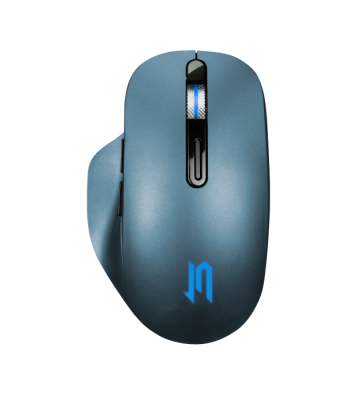 Мышь беспроводная Jet.A R300G аккумуляторная синяя (800/1200/1600dpi, 6 кнопок, USB)