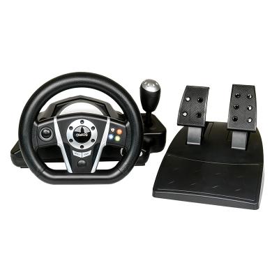 Руль Диалог GW-235VR Dialog GranTourismo- вибро, 2педали+рычаг, PC USB/PS4&3/XB1&360/Android/Switch