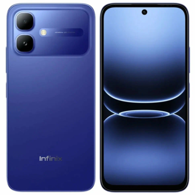 Смартфон Infinix SMART 20 4/64Gb синий <2SIM 4G 6.78" 8х2ГГц 1576x720 (IPS) 8+8Мп NFC 5200мАч And16>