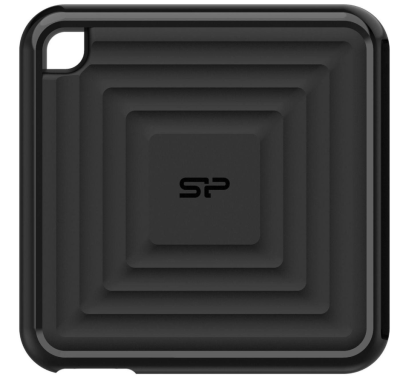 Внешний диск SSD 960GB Silicon Power PC60 <SP960GBPSDPC60CK> (USB 3.2 Gen2, 540/500Mbs,80х80х11.2mm)