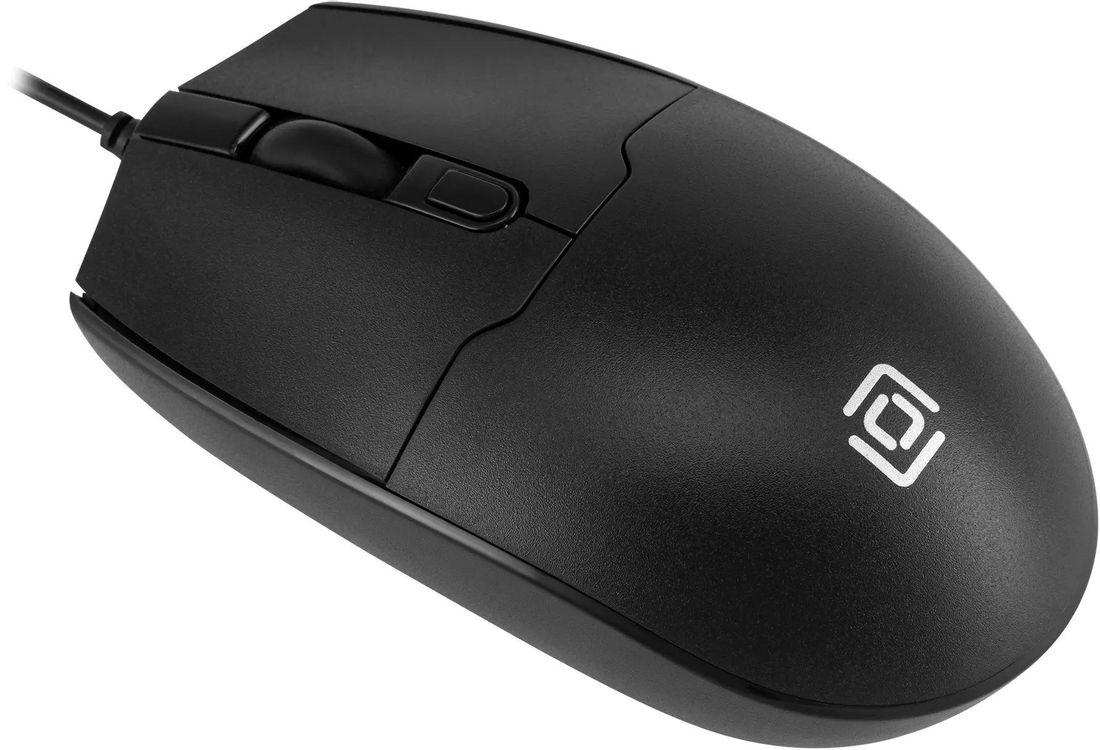 Мышь Oklick 147M V2 black optical (2000dpi, 2.0м) USB