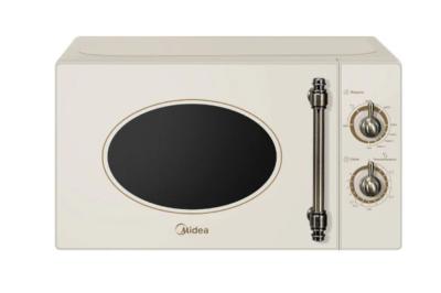 СВЧ-печь Midea MG820CJ9-I2 800 Вт, 20 л., гриль, ретро-слоновая кость
