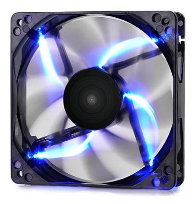 Вентилятор для корпуса Deepcool Wind Blade 120 LED 120х120x25 черный 3-pin 4-pin (Molex) 