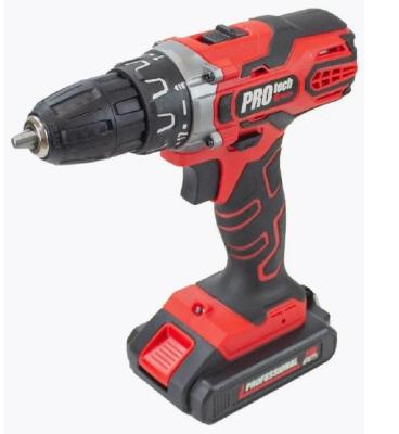 Аккумуляторный шуруповерт Edon PROtech PRO-21L2K-N1 21В, 2Акк по 2Ач, кейс с набором 23 предмета