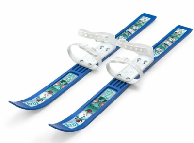 Лыжный комплект детский NovaSport Joy с палками в сетке (75/75) (12)