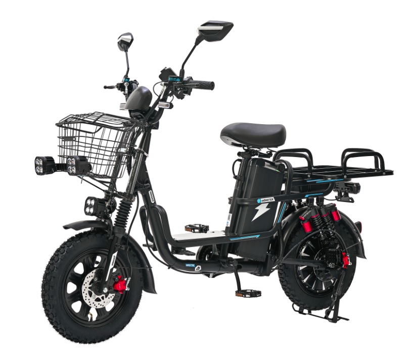 Электровелосипед Minako Monster Pro 30a колеса 16'',до 100км, 60V 30А железофосфат, не боится холода