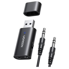 Приемник/передатчик Bluetooth UGREEN CM523 (60300) USB 2.0 to 3.5mm Bluetooth Transmitter/Receiver A