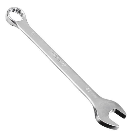 ЕРМАК Ключ рожково-накидной, 19мм, матовый CRV