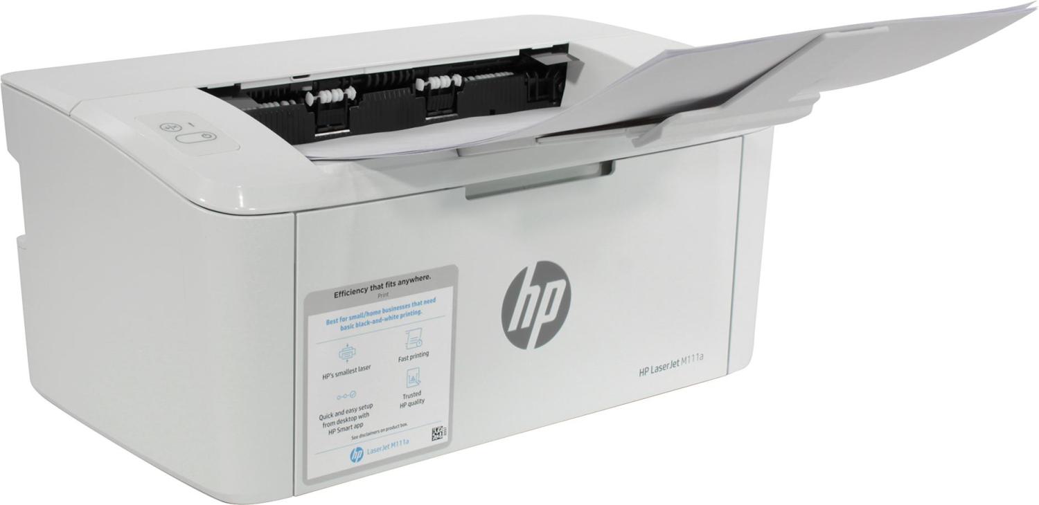 Принтер лазерный HP Laser M111a (7MD67A) (A4, 16Mb, 20 стр / мин,600*600dpi, USB2.0) белый