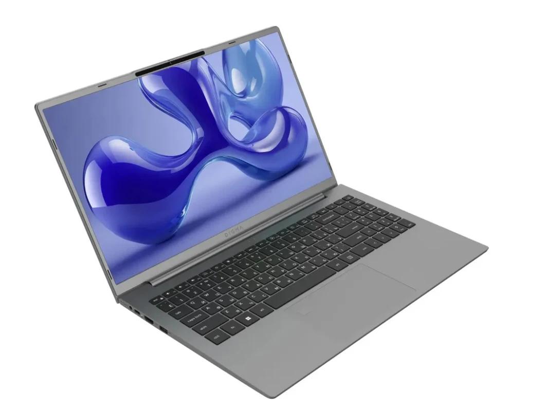 Ноутбук Digma Ascend Ryzen 5 7430U/16Gb/SSD512Gb/15.6"/IPS/FHD/W11H/grey