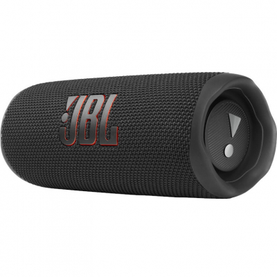 Портативная акустическая система JBL Flip 6 черная (2х15Вт, 63 - 20000 Гц, 4800 мАч,BT 5.1 до 12ч)