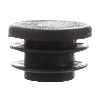 Заглушка пластиковая для ножки стула СМ, d-22 универсальная, чёрная