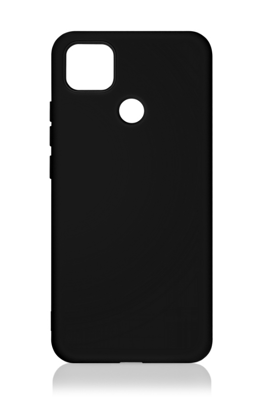 Чехол для Xiaomi Redmi 9C/10A, черный, силиконовая накладка DF xiCase-68 (black)