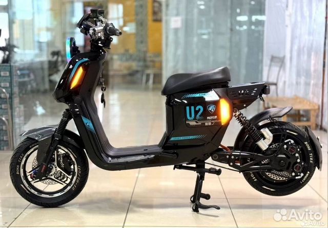 Электроскутер AIMIKO U2 1500W 60В/30А запас хода до 60км