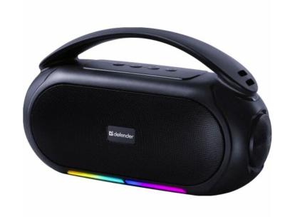 Портативная акустика DEFENDER Beatbox 12 12Вт, BT/FM/USB/TF/MIC/RGB