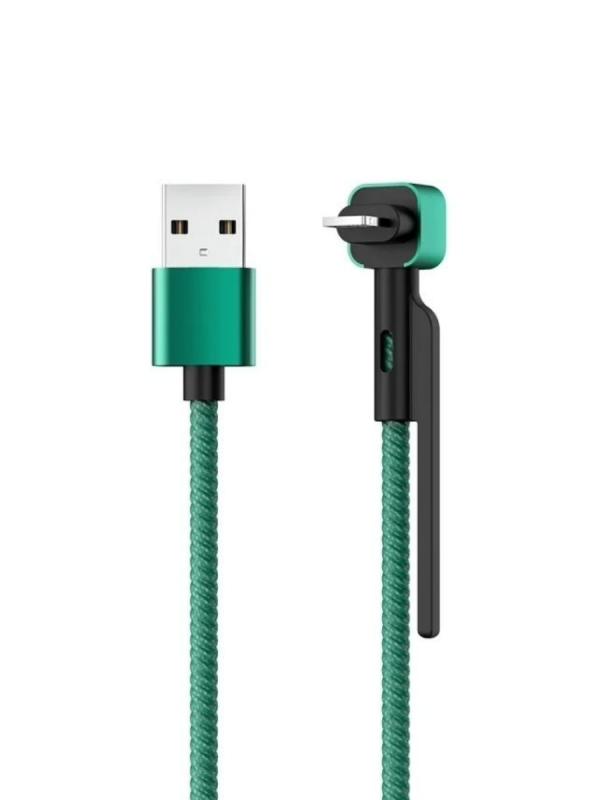 Дата-кабель USB с разъемом 8-pin для Apple, 1.2м, 2.1A, OLMIO 038648
