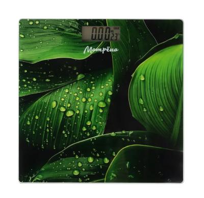 Весы напольные электронные МАТРЁНА MA-032A (стекло,150 кг)