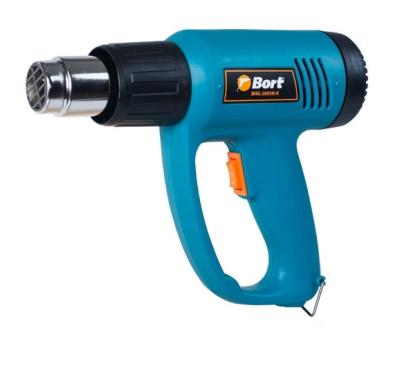 Строительный фен Bort BHG-2005N-K 2000Вт, 350/550С, 300/500 л/мин