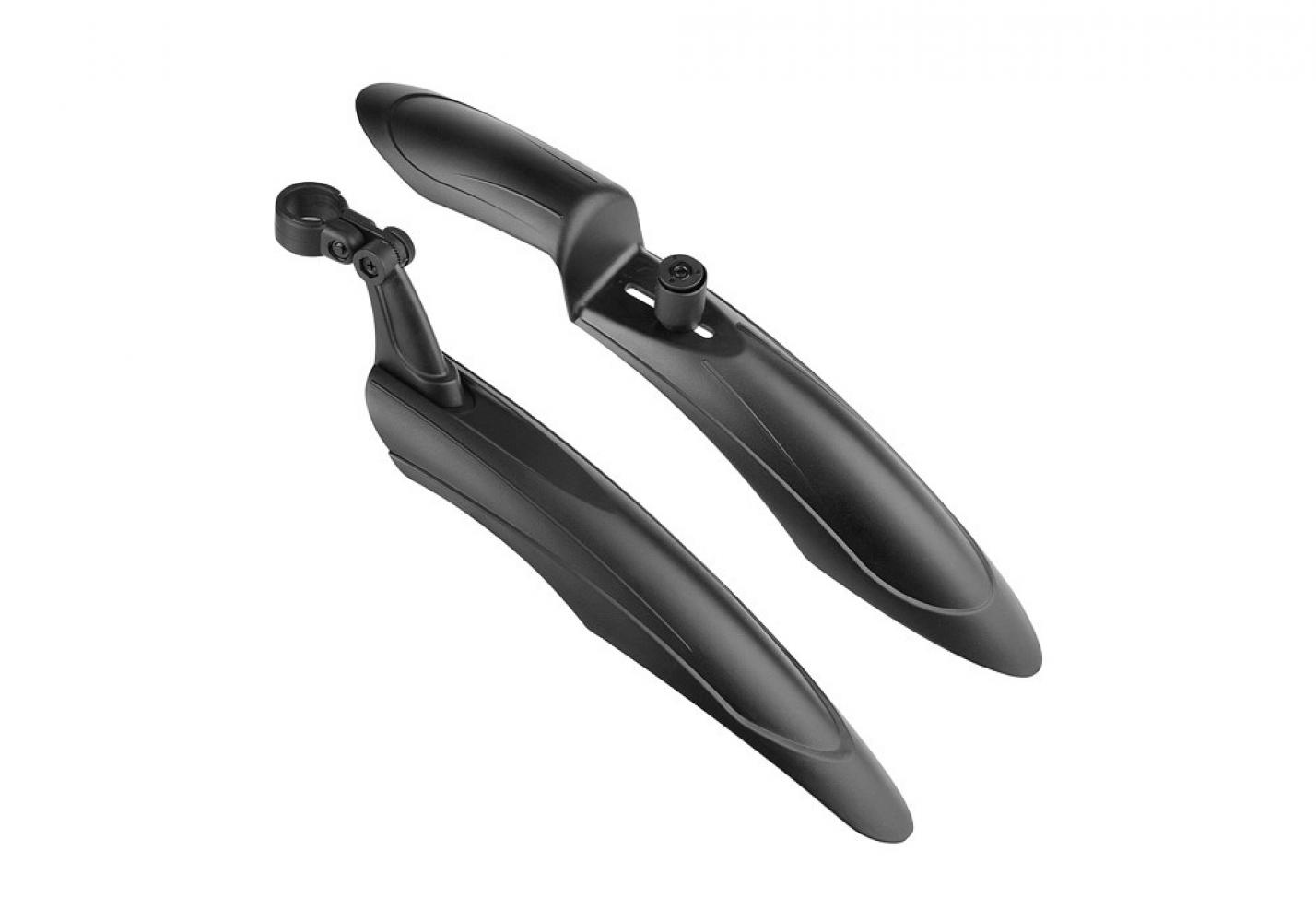 Крылья комплект пер+зад YH-F159 26"-29",пластик,черный