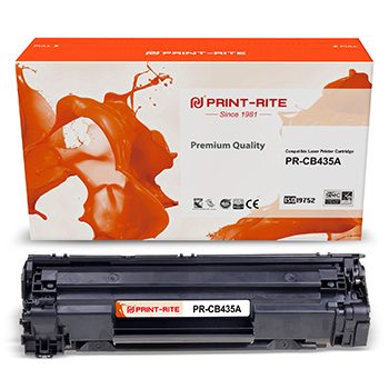 Картридж лазерный Print-Rite TFH919BPU1J1 PR-CB435A CB435A черный (1500стр.) для HP LJ P1005/P1006