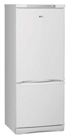 Холодильник 150 см Stinol STS 150 (объем 189/54л, кл В, 401 кВтч/г, 2 кг/сутки,60x62x150)белый