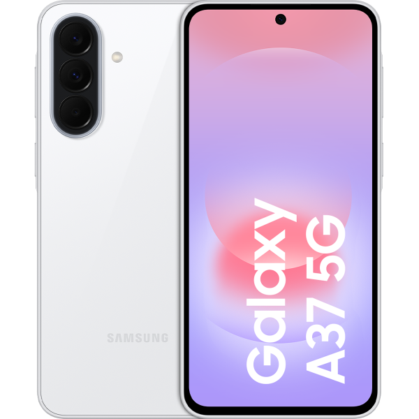 Смартфон Samsung SM-A376E Galaxy A37 8/256Gb белый <2SIM 6.7" 8х2.75ГГц 2340х1080 120Гц 50+8 And16>